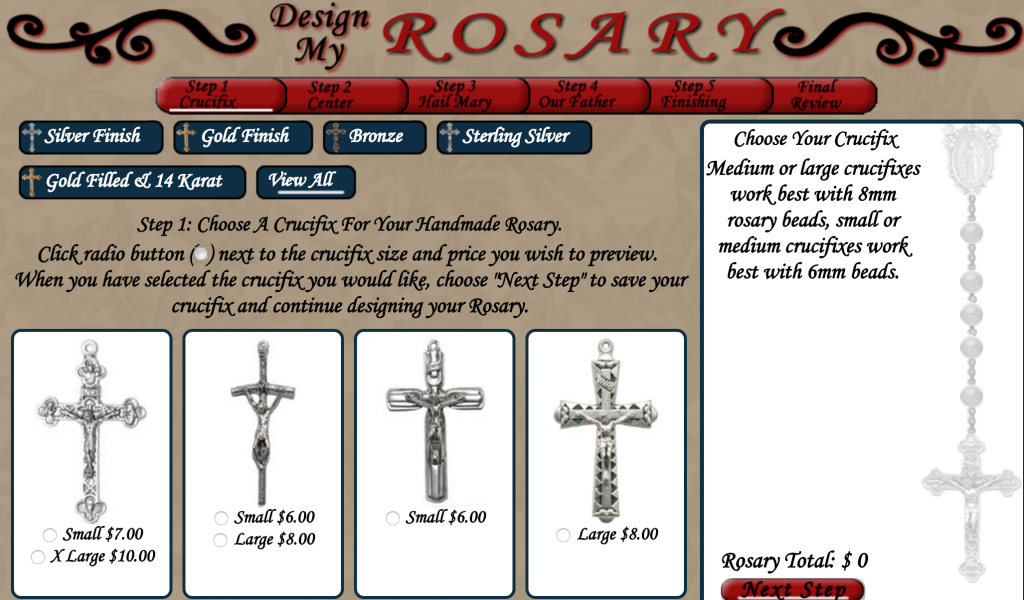 Build your own Rosary! St Michael Catholic Radio